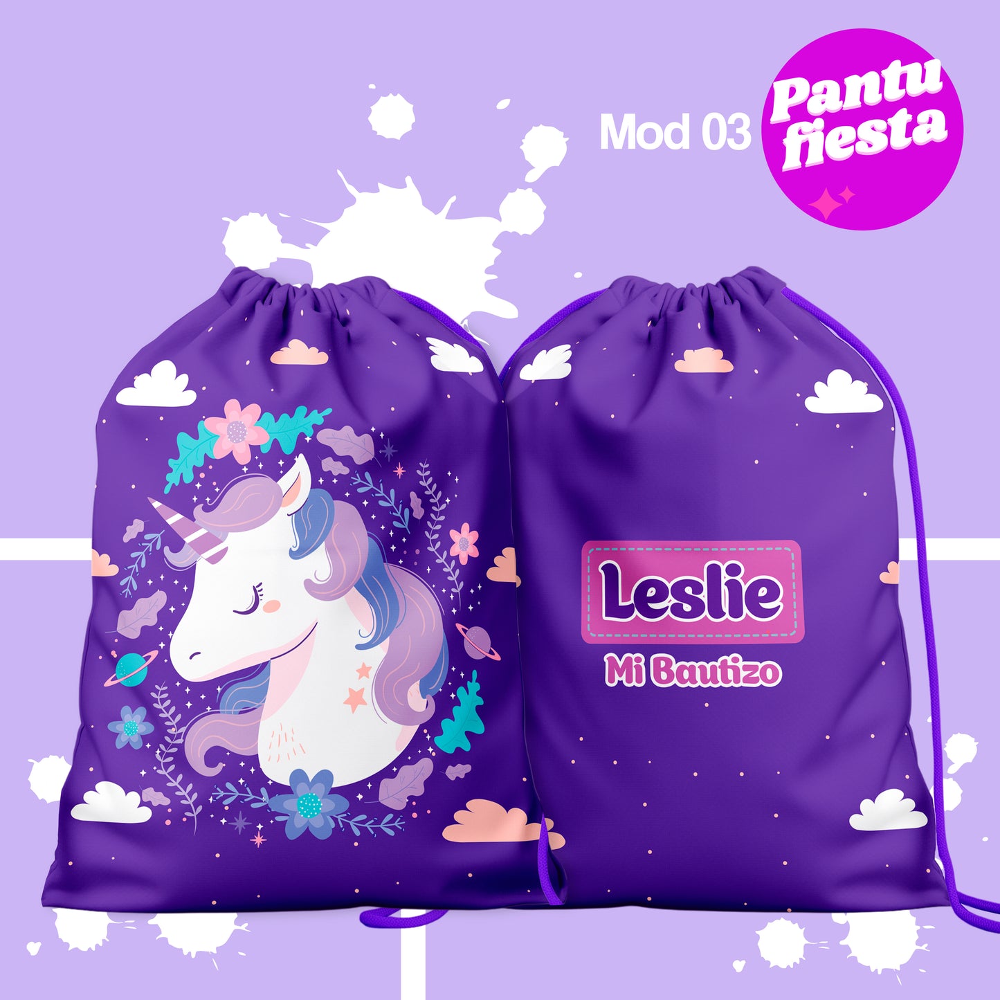 Bolo Dulcero Morralito Unicornio