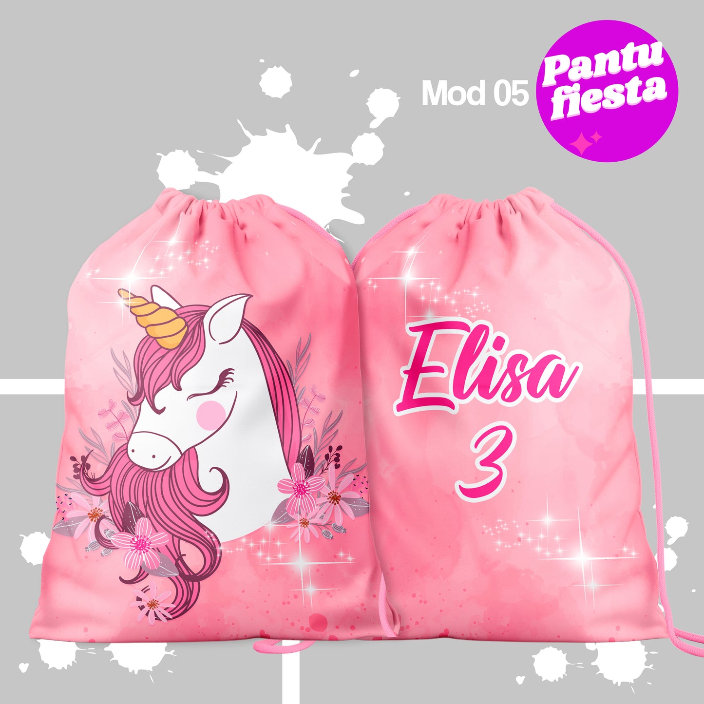Bolo Dulcero Morralito Unicornio