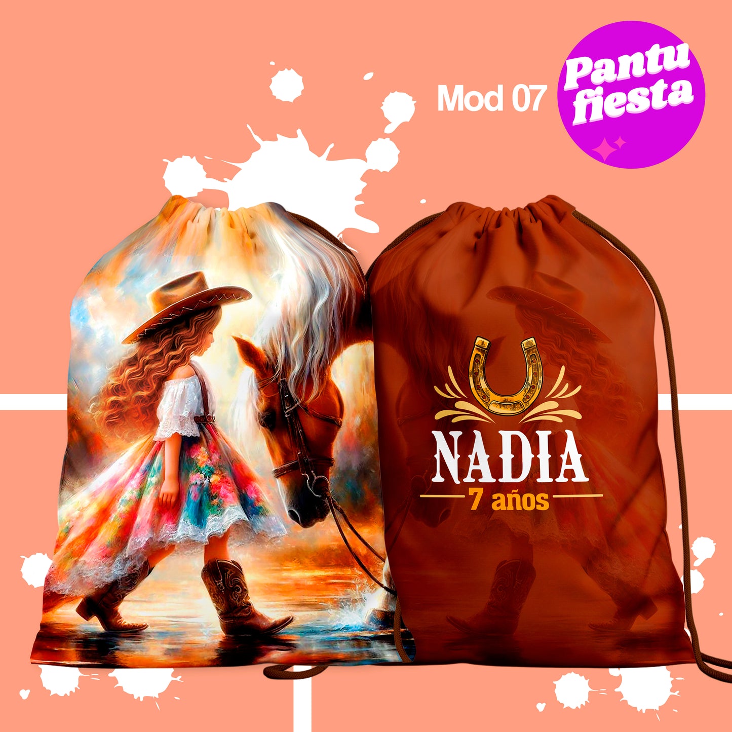 Bolo Dulcero Morralito Vaqueros