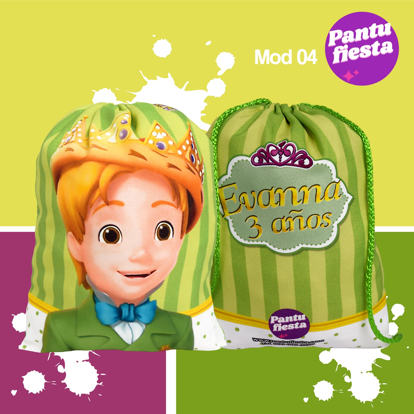 Bolo Dulcero Morralito Princesita Sofía