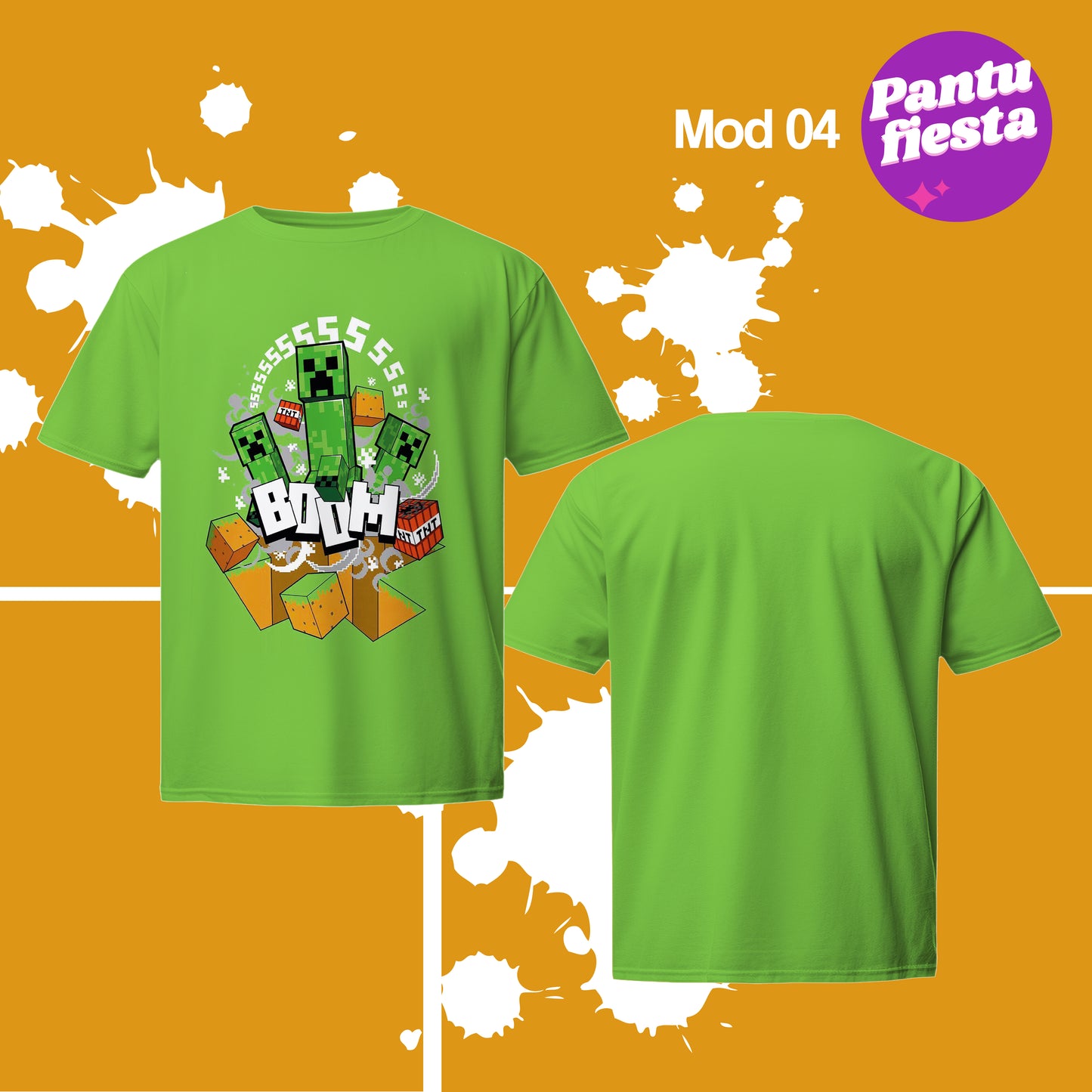 Playera Minecraft