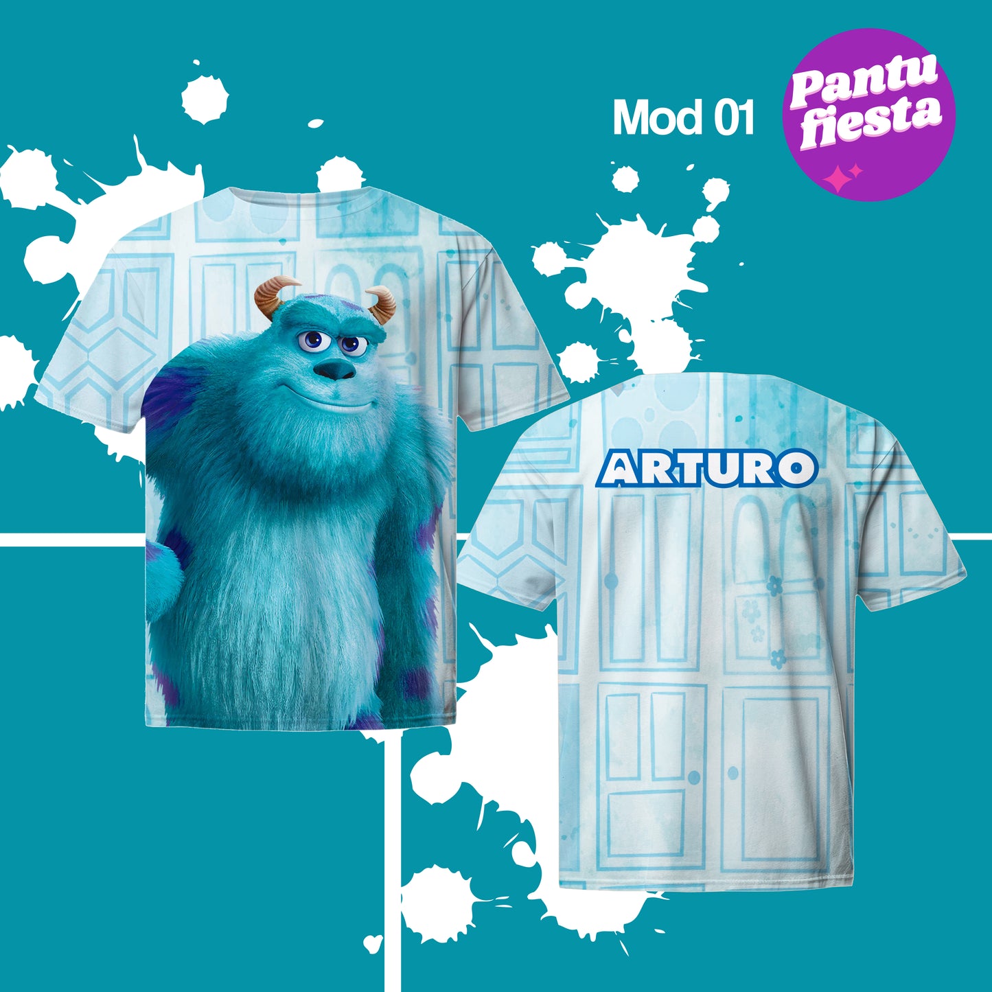 Playera Monster Inc
