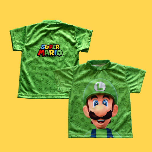 Playera Mario Bros - Luigi