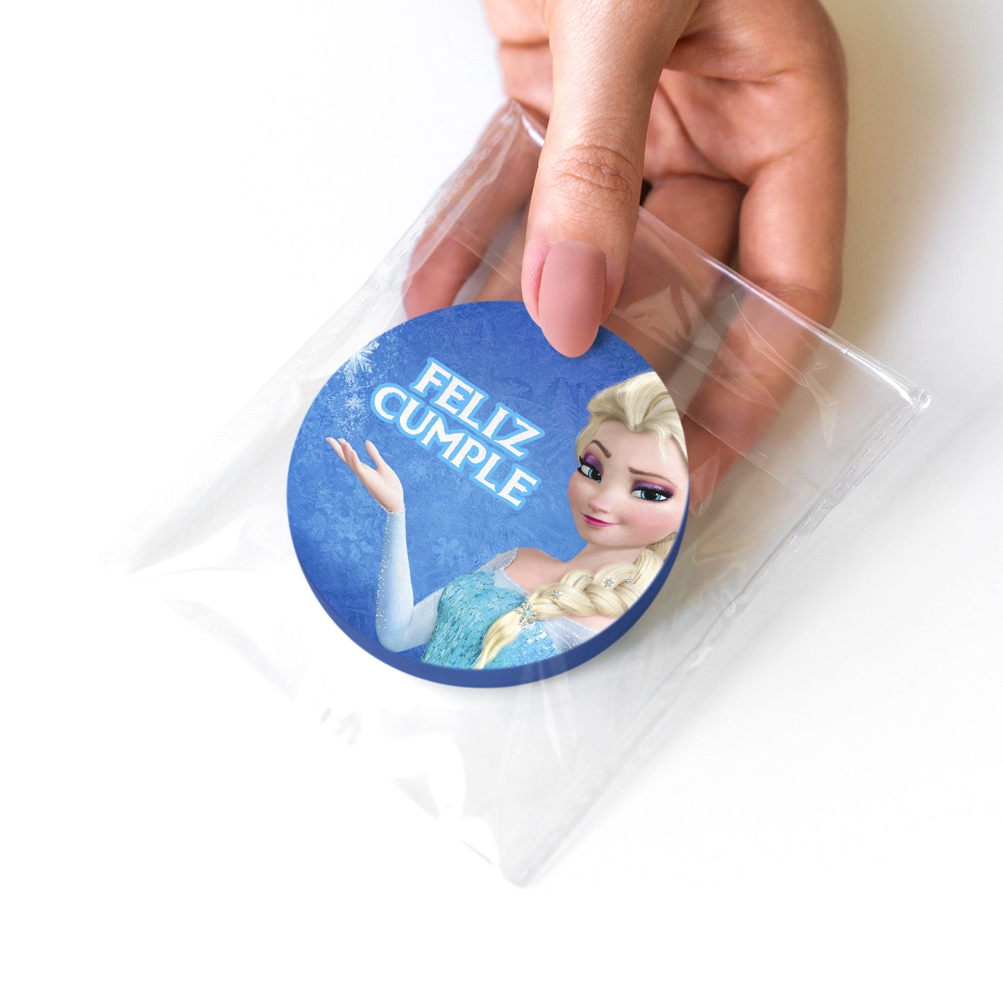 120 Stickers Etiquetas Frozen Papel 7cm