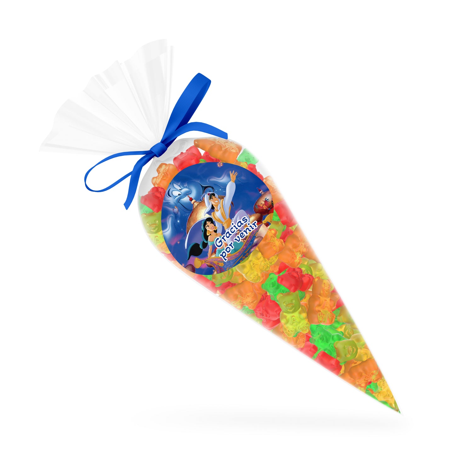 120 Stickers Etiquetas Aladdin Papel 7cm