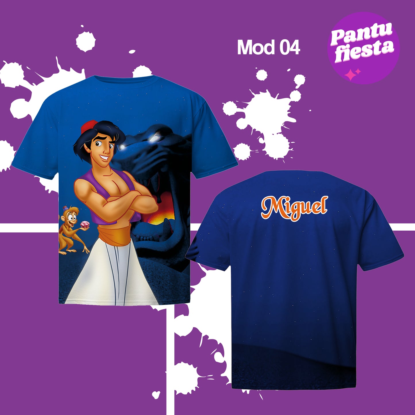 Playera Aladdin
