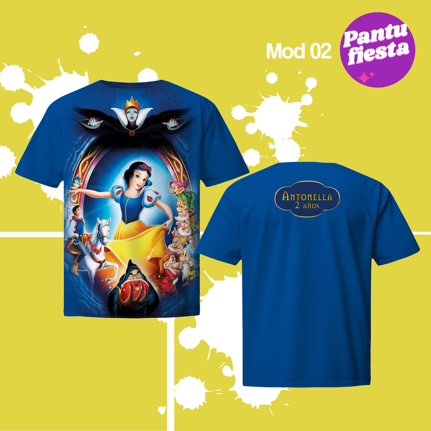 Playera Blancanieves
