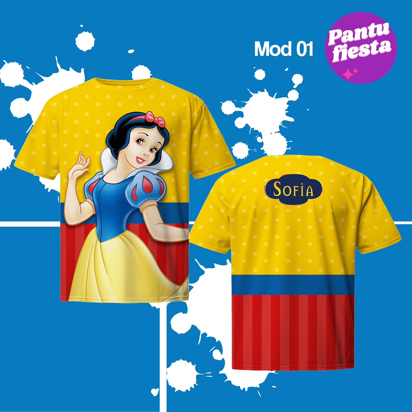 Playera Blancanieves