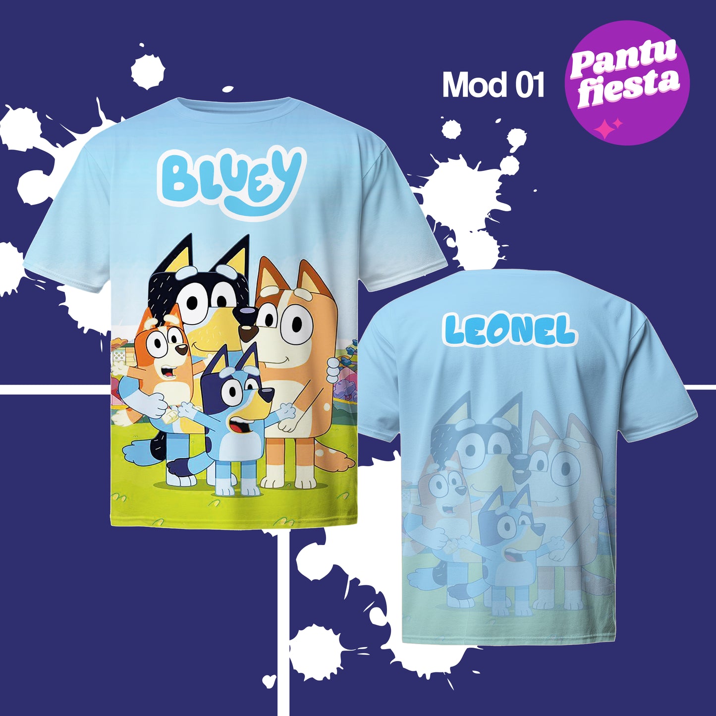 Playera Bluey