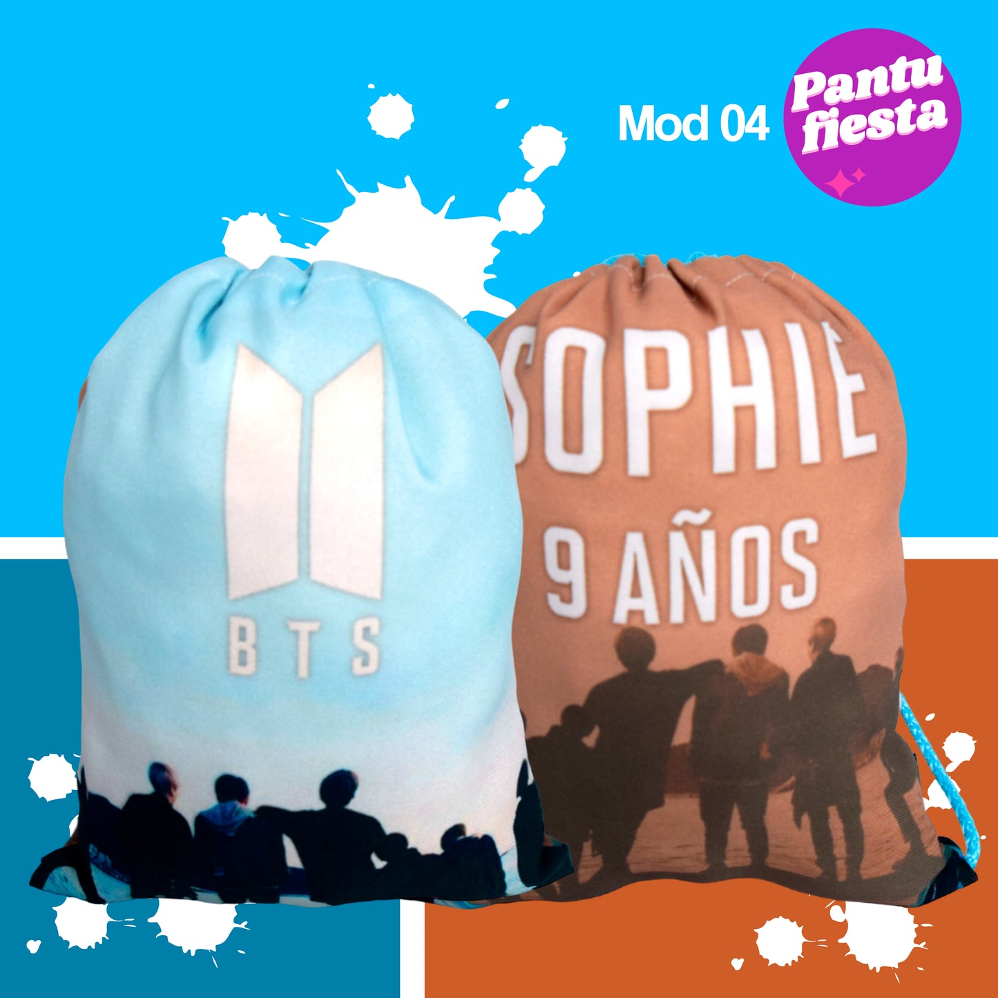 Bolo Dulcero Morralito BTS