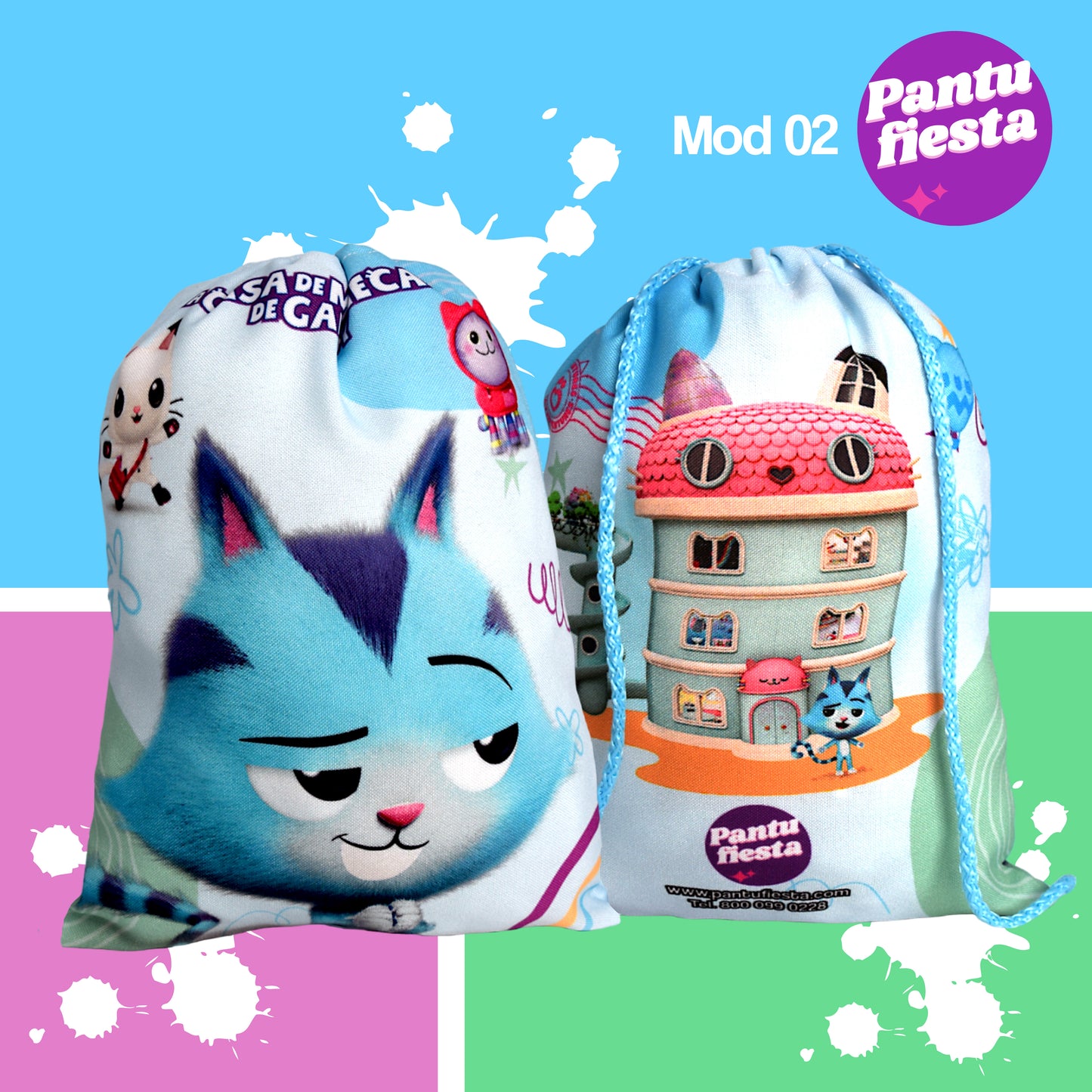 Bolo Dulcero Morralito La casa de muñecas de Gabby