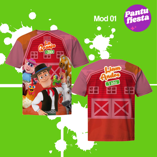 Playera Granja de Zenon
