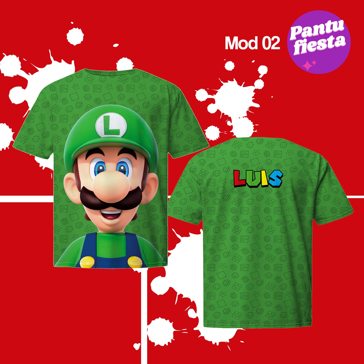 Playera Mario Bros