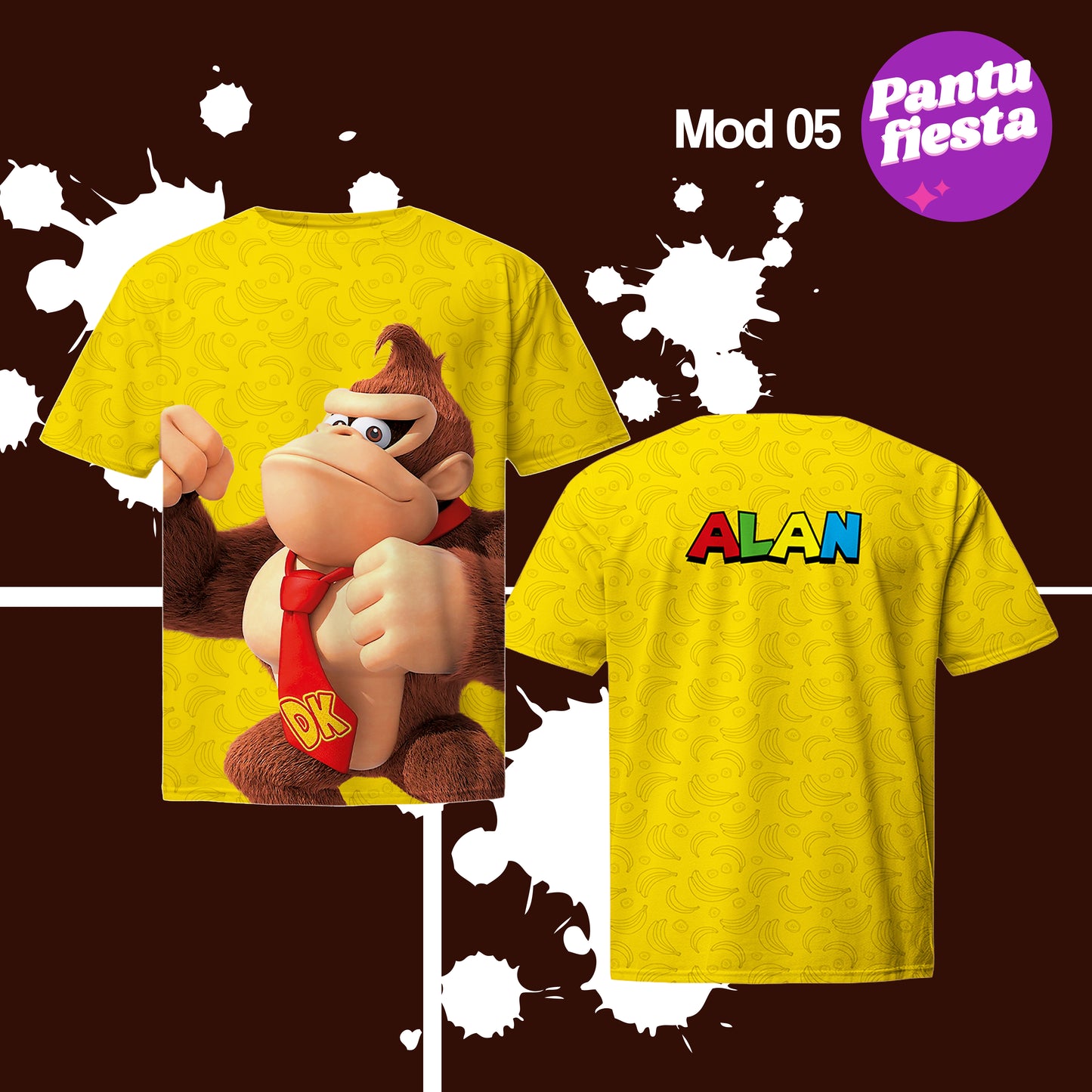 Playera Mario Bros
