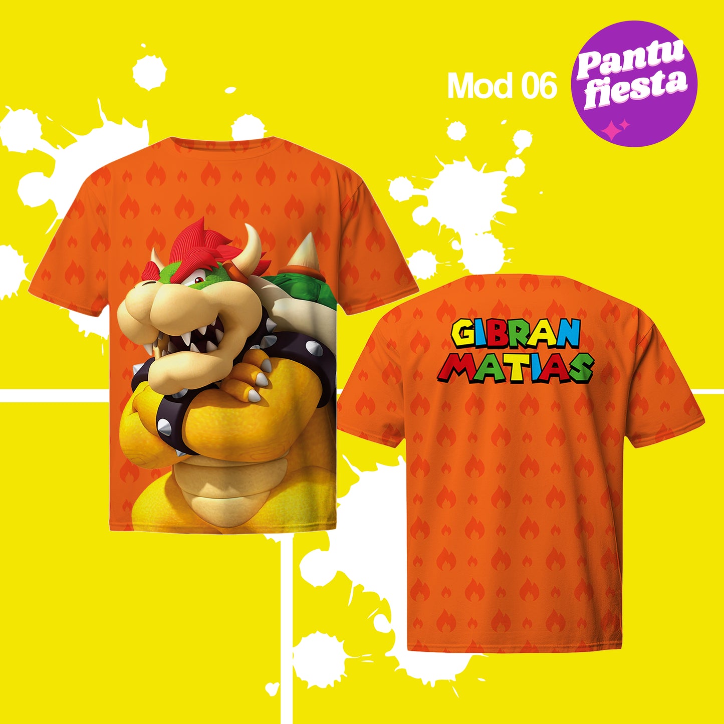 Playera Mario Bros