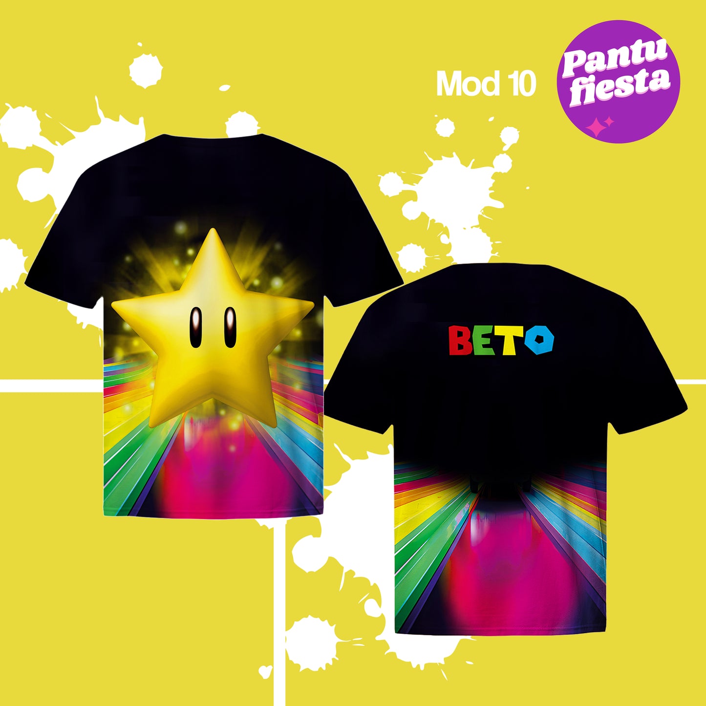 Playera Mario Bros