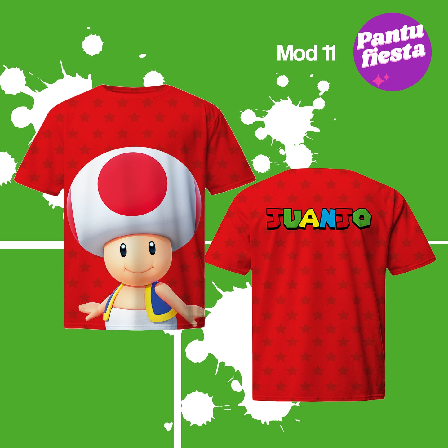 Playera Mario Bros