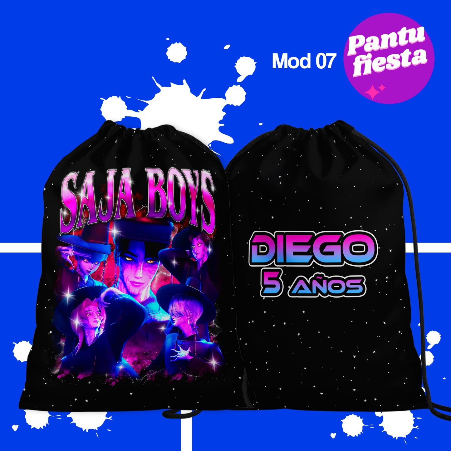 Bolo Dulcero Morralito Guerreras Kpop Huntrix