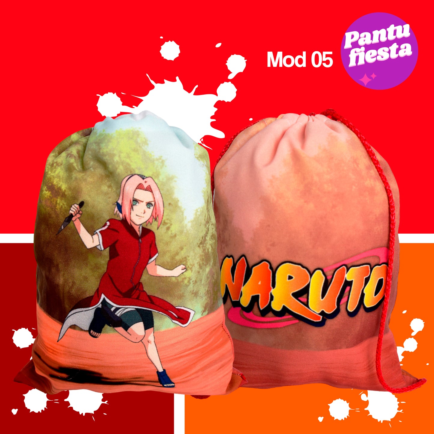 Bolo Dulcero Morralito Naruto