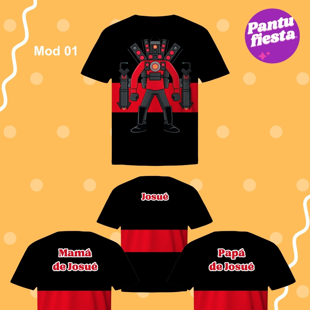 Playera Skibiditoilet