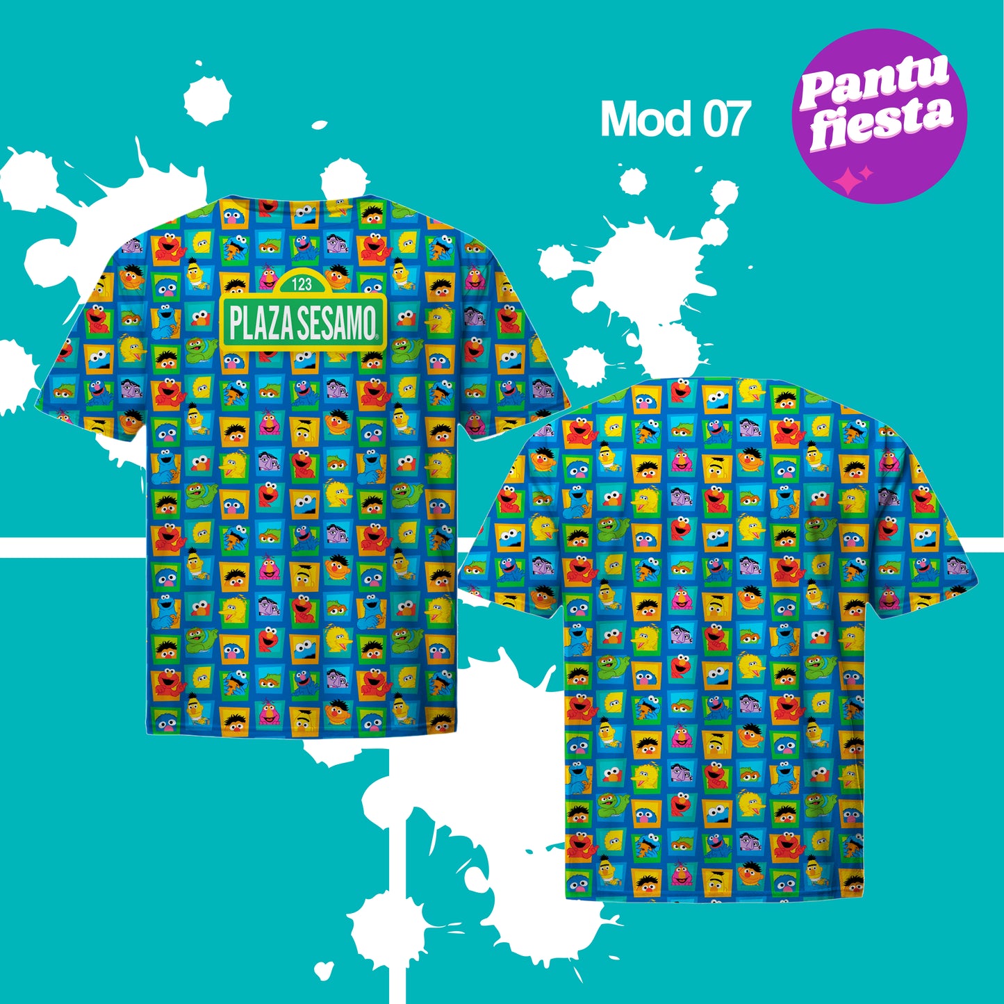 Playera Plaza Sesamo