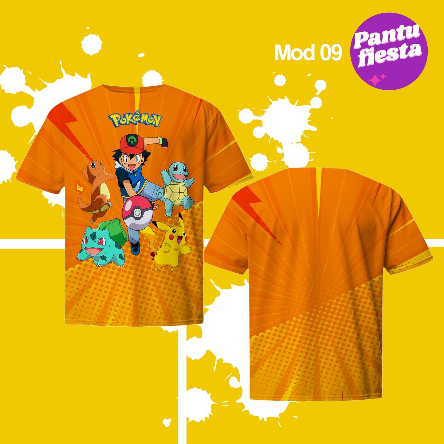 Playera Pokemon