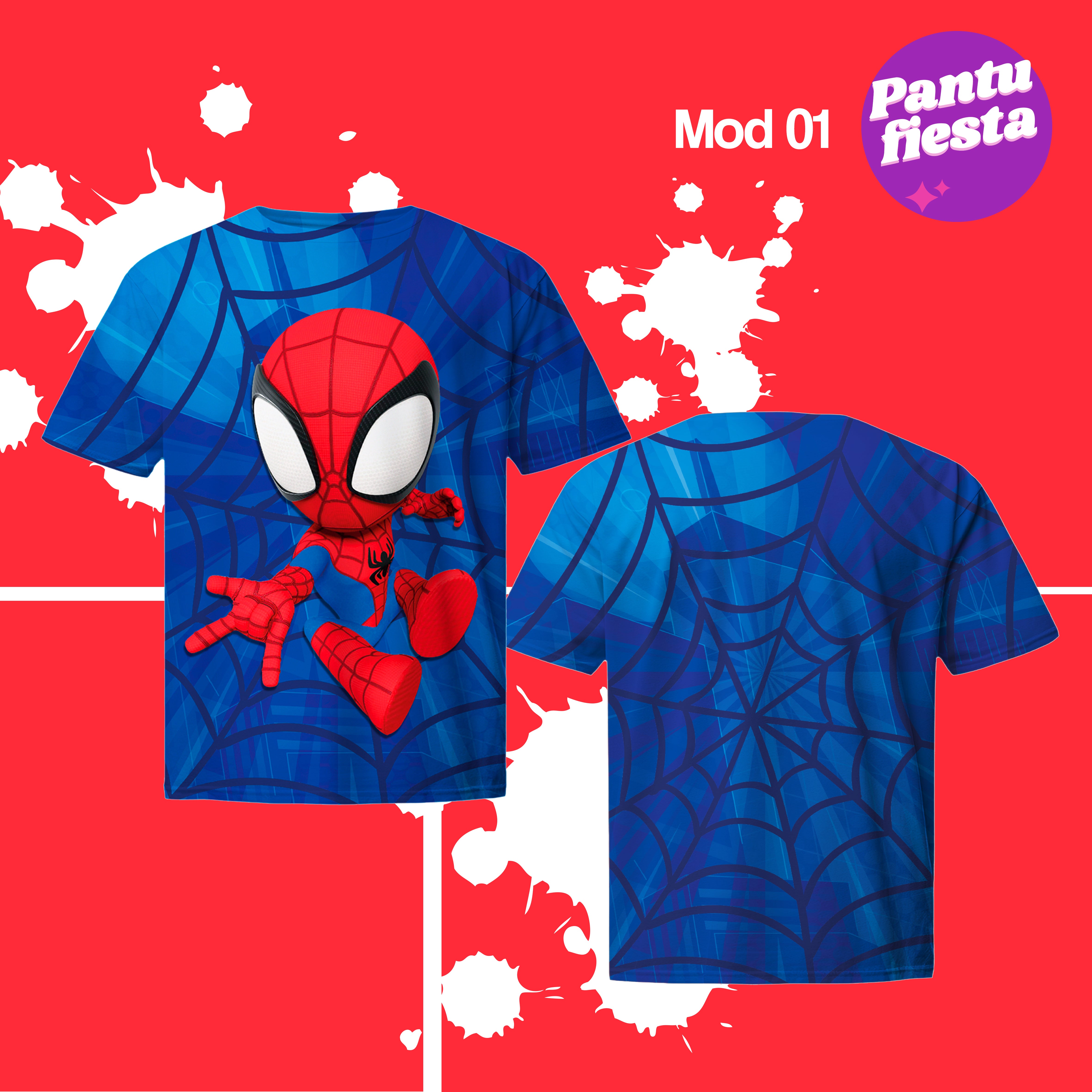 Spiderman Remeras Originales Para Niños Personalizadas Playeras