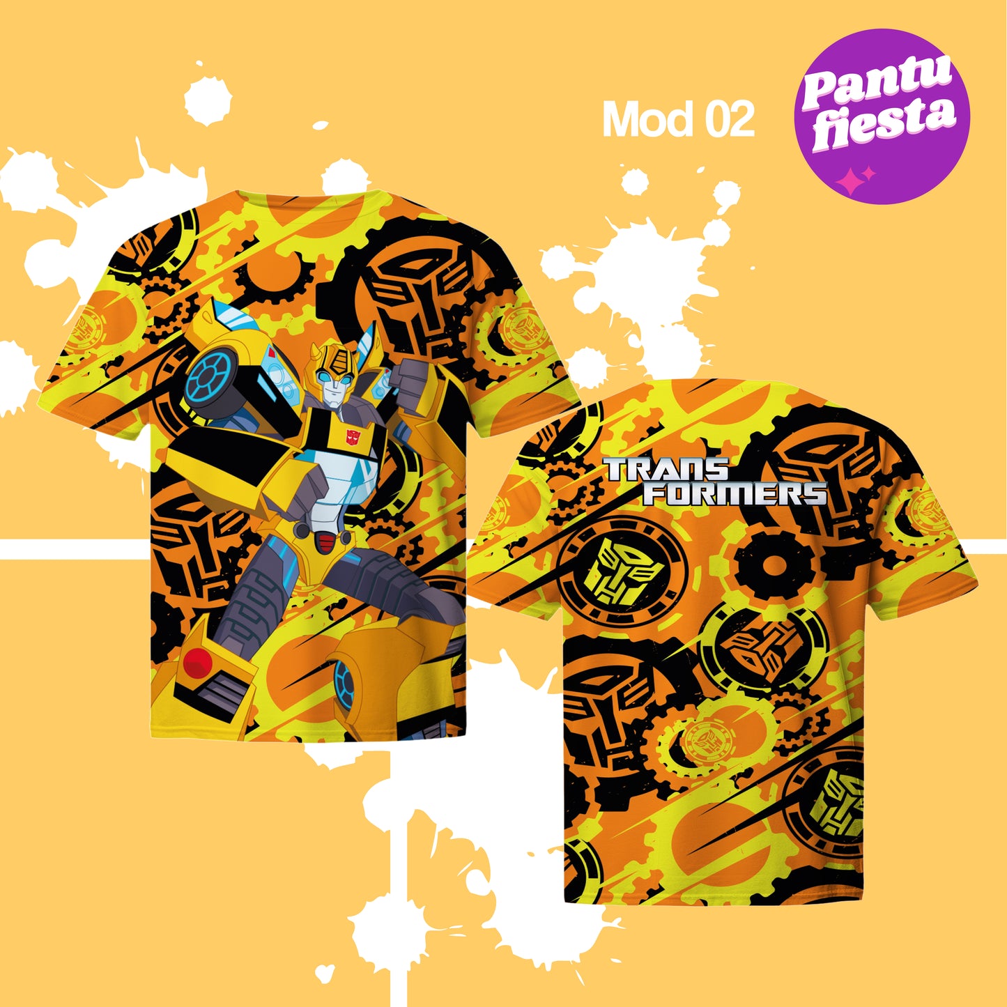Playera Transformers