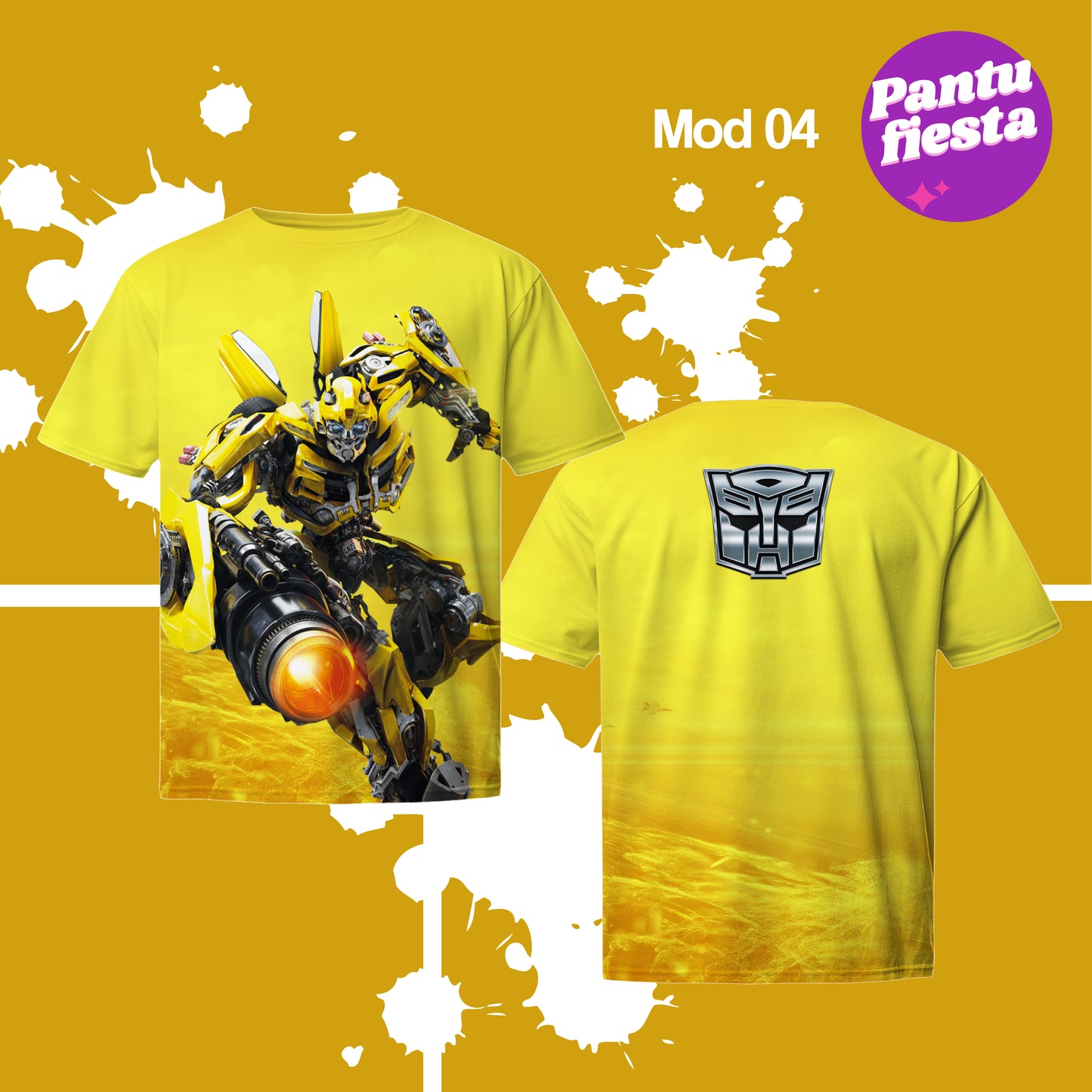 Playera Transformers