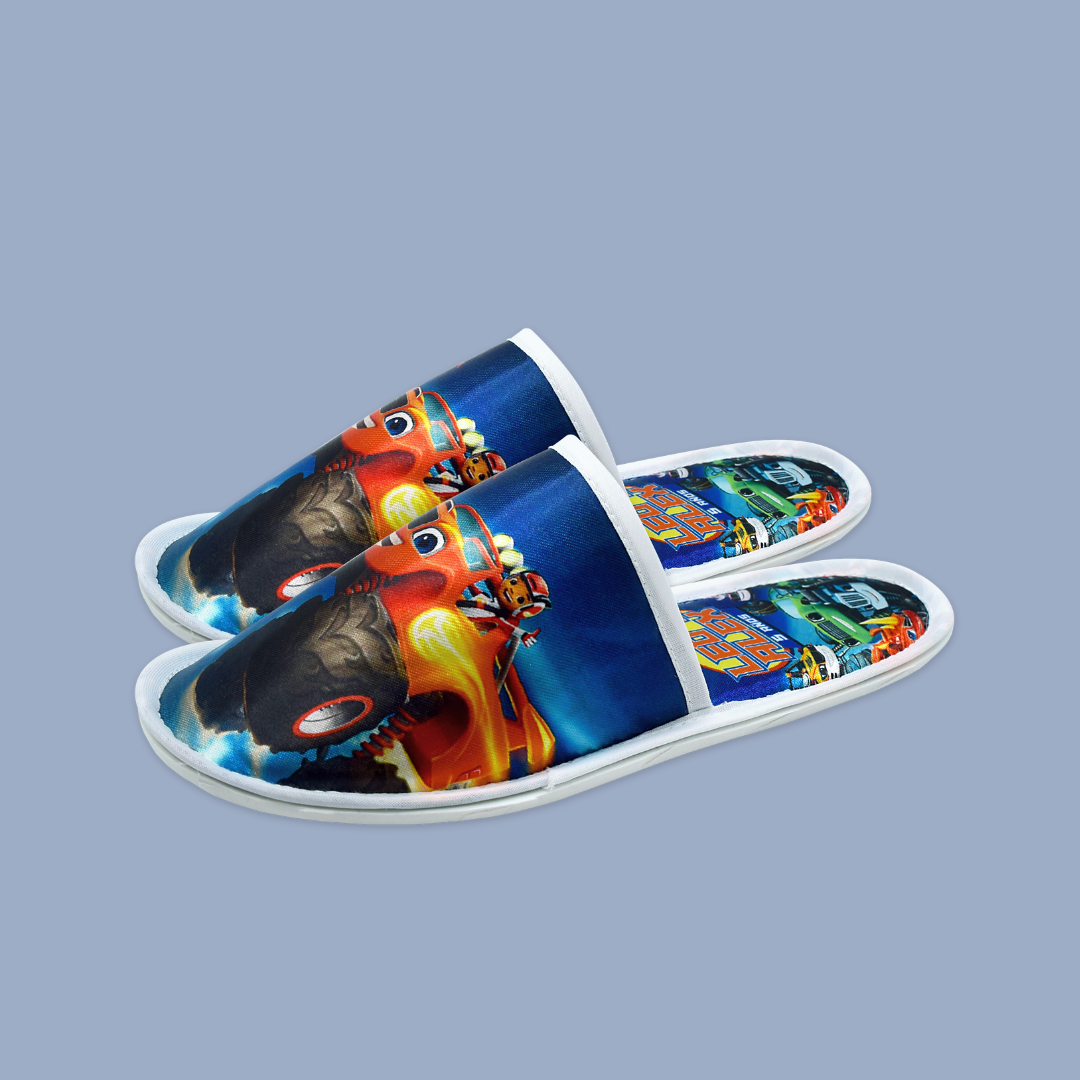 Pantuflas infantil Blaze Monster Machine