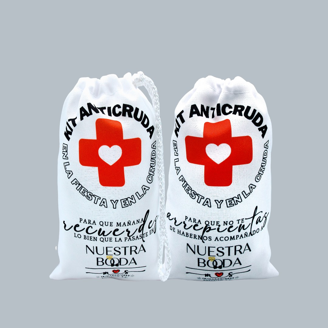 Morralito para kit anticruda