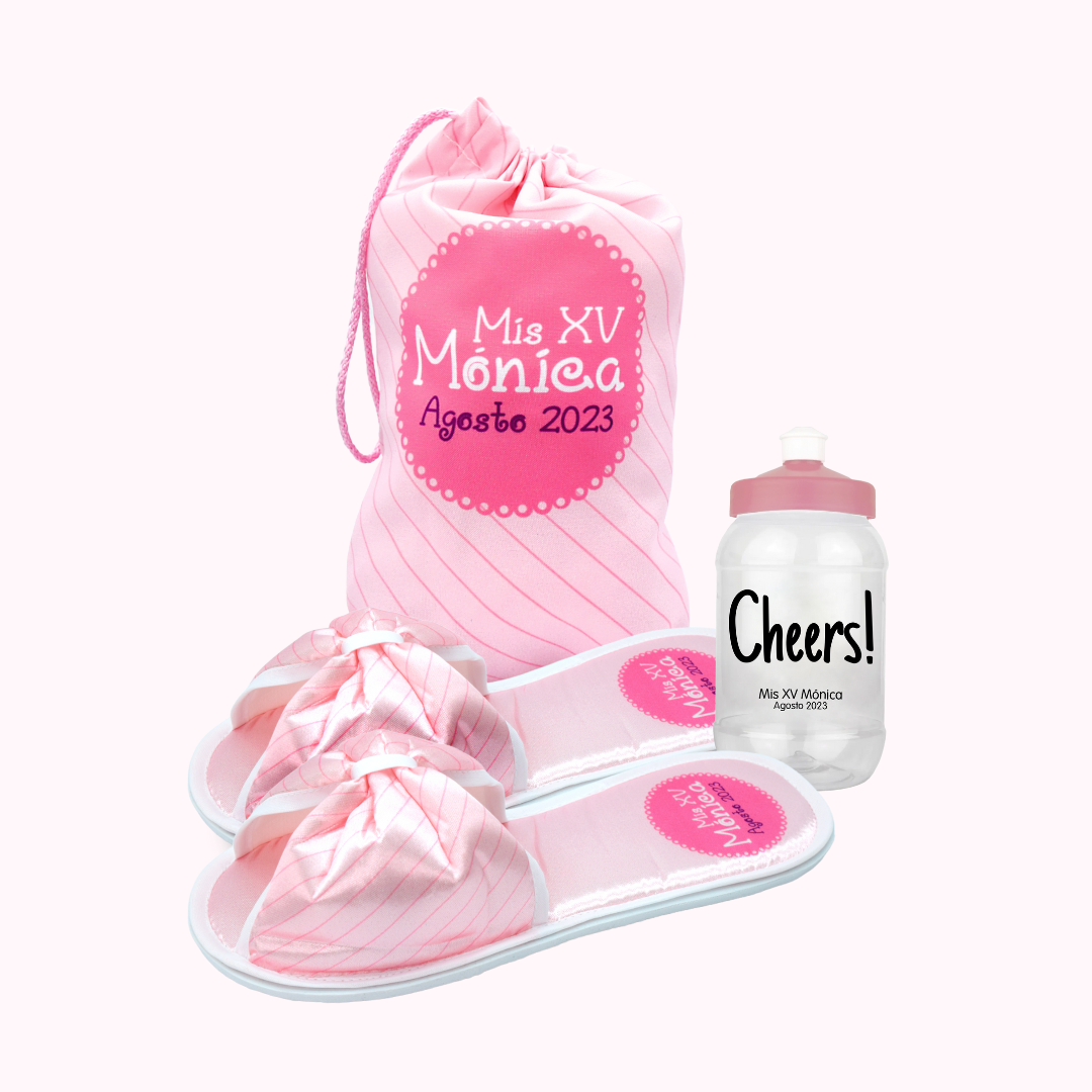 Kit PMC sandalia rosa