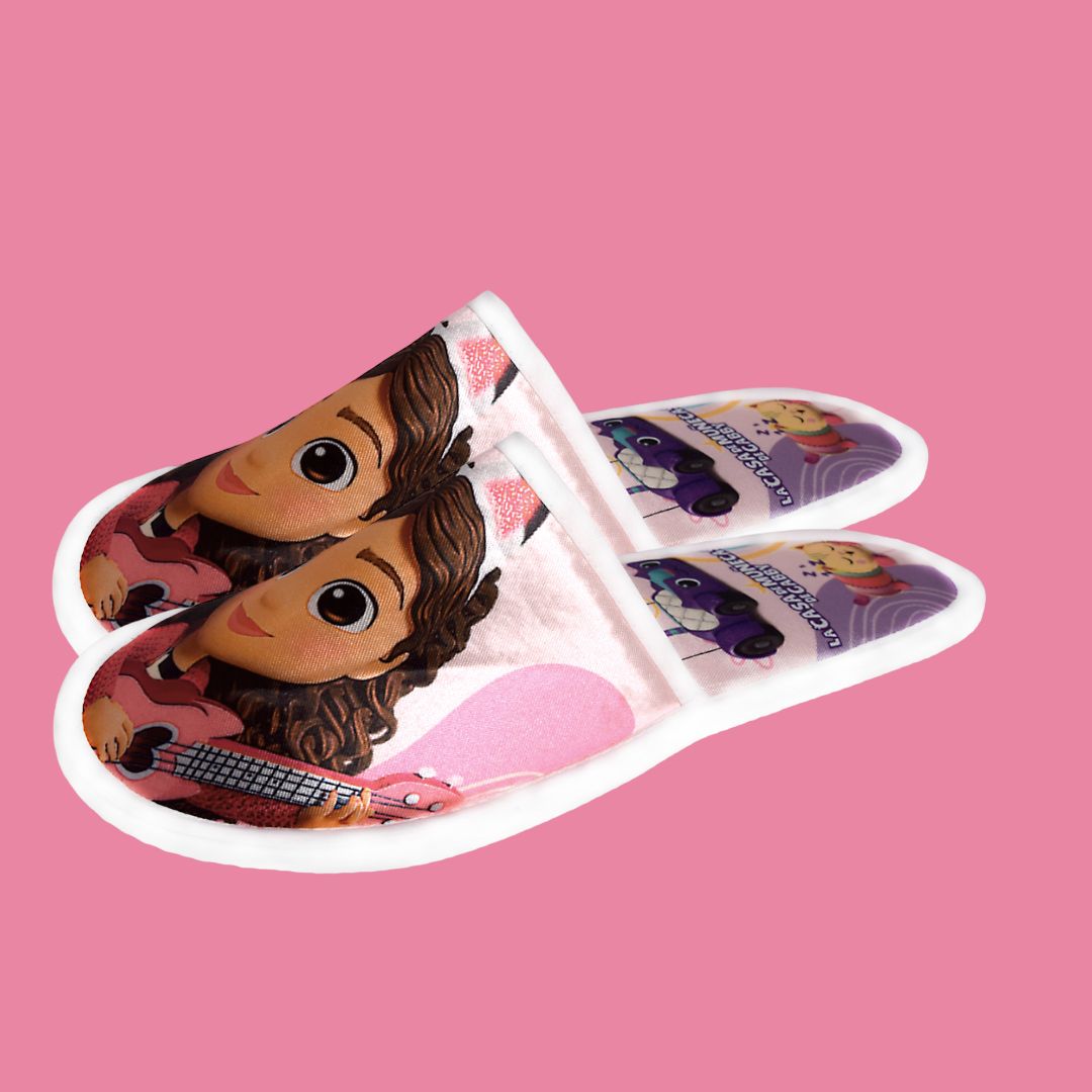 Pantuflas infantil La casa de muñecas de Gabby