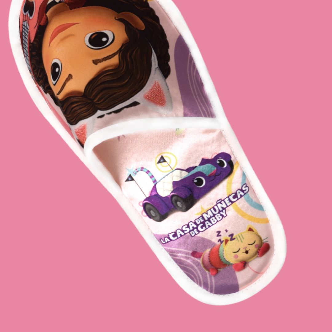 Pantuflas infantil La casa de muñecas de Gabby