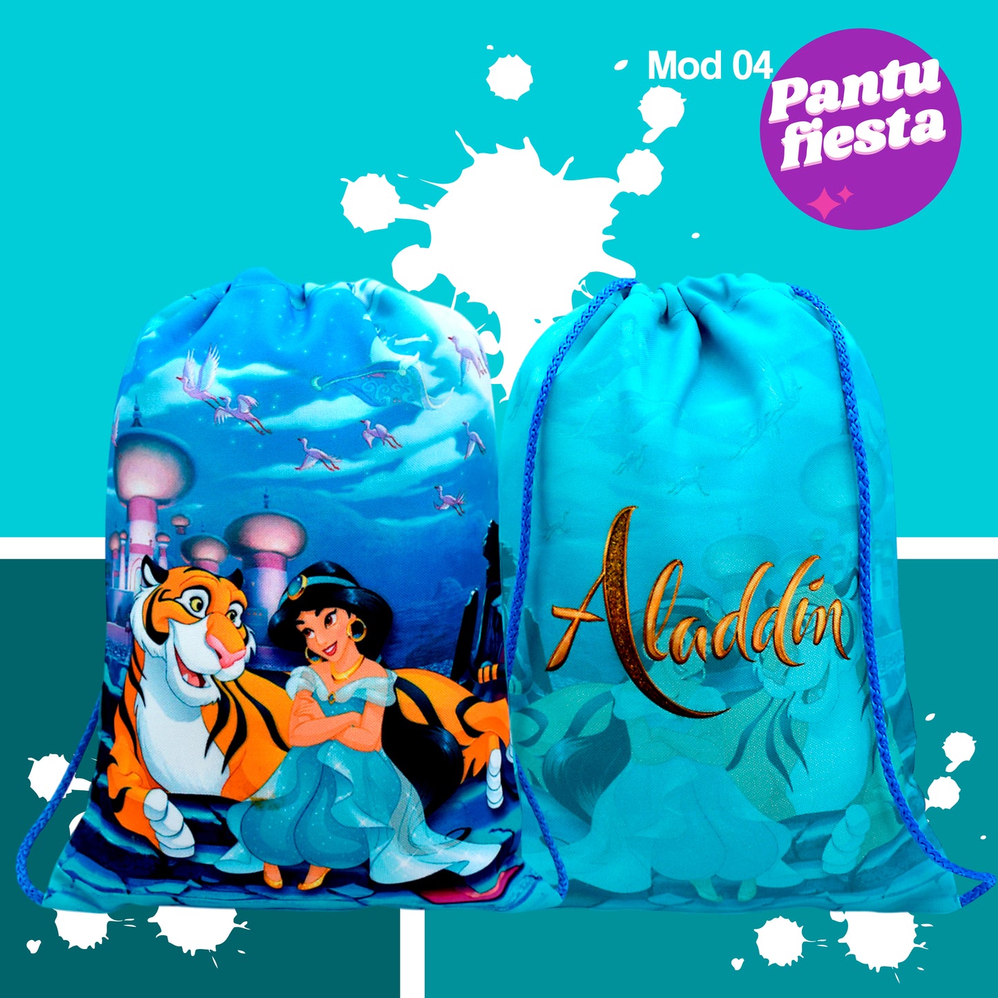 Bolo Dulcero Morralito Aladdin