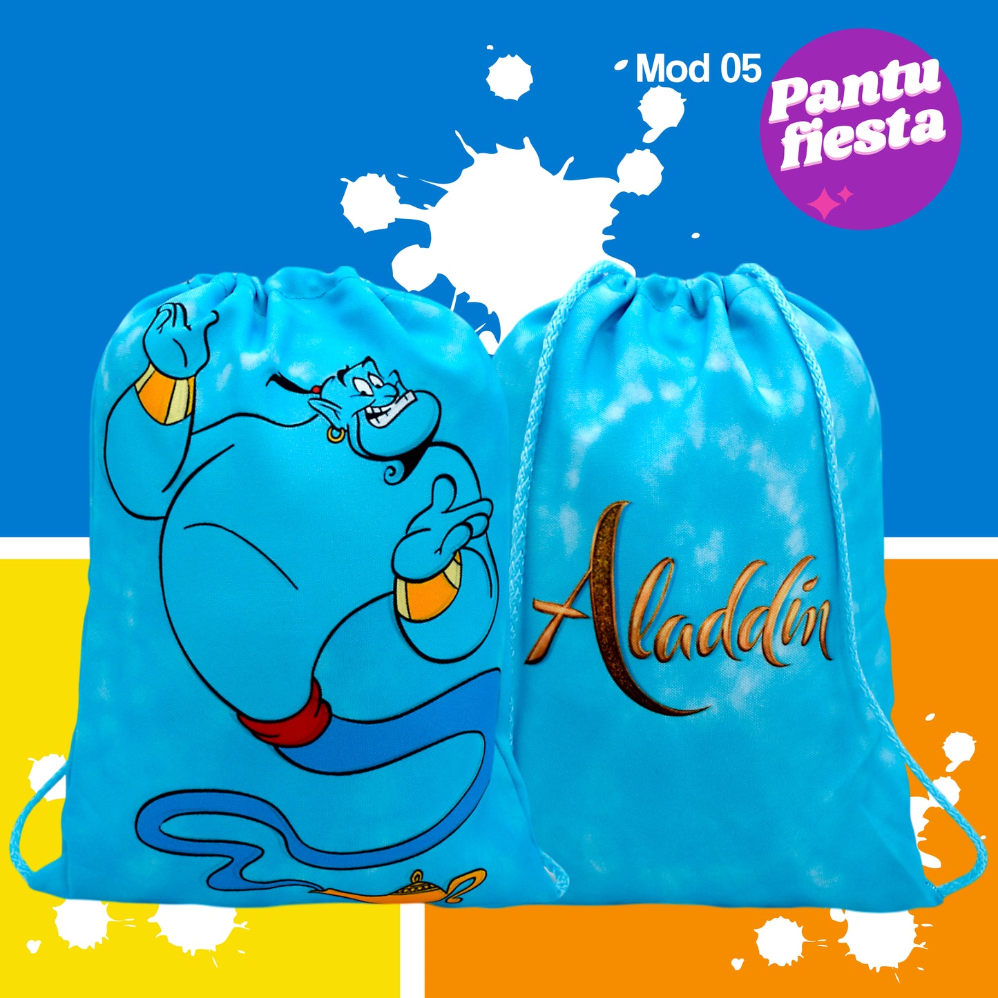 Bolo Dulcero Morralito Aladdin