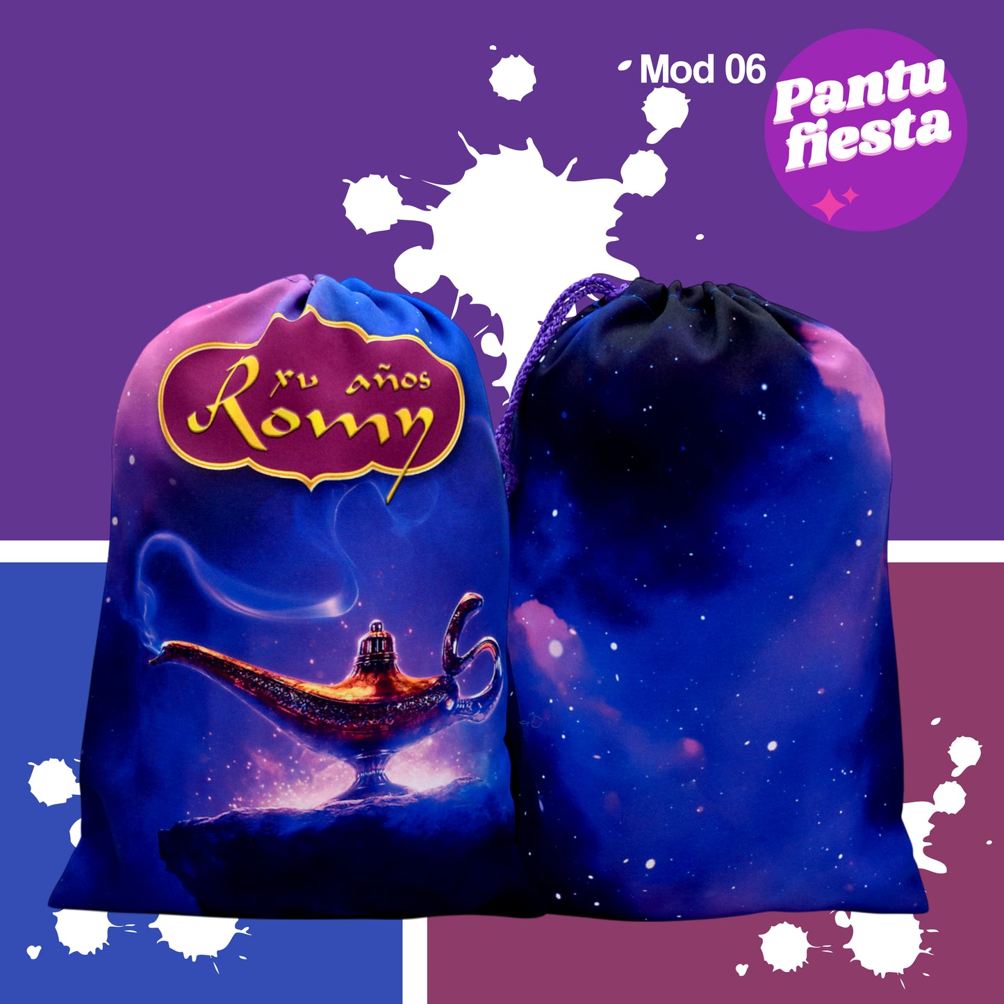 Bolo Dulcero Morralito Aladdin