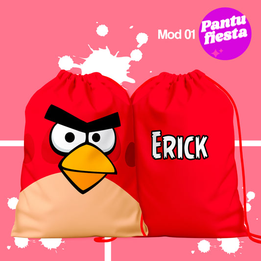 Bolo Dulcero Morralito Angry Birds