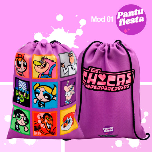 Bolo Dulcero Morralito Chicas Superpoderosas