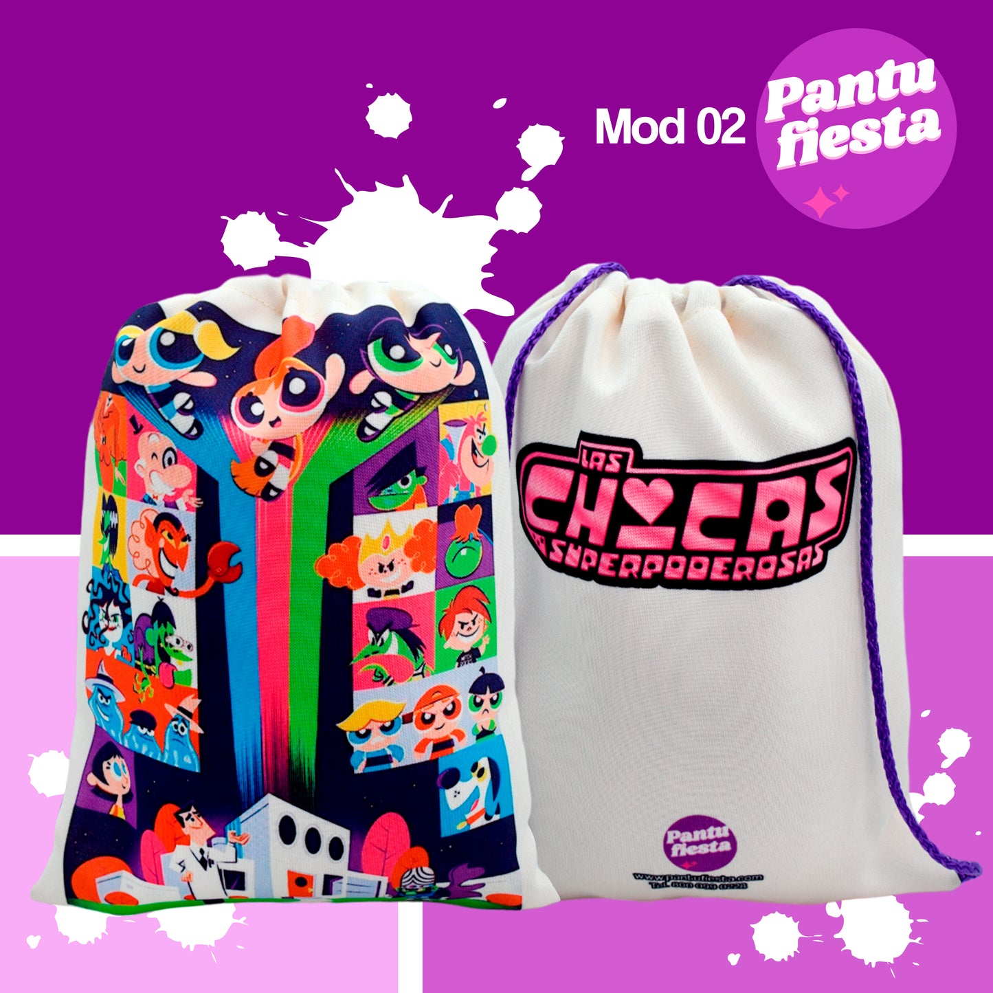 Bolo Dulcero Morralito Chicas Superpoderosas