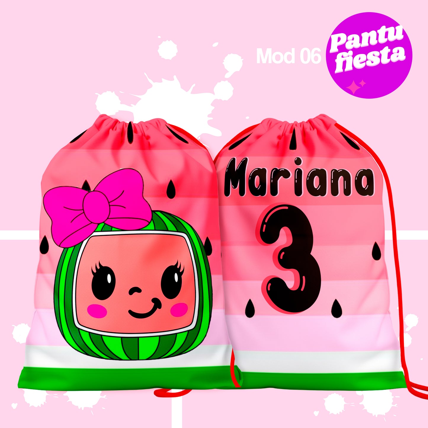 Bolo Dulcero Morralito Coco Melon