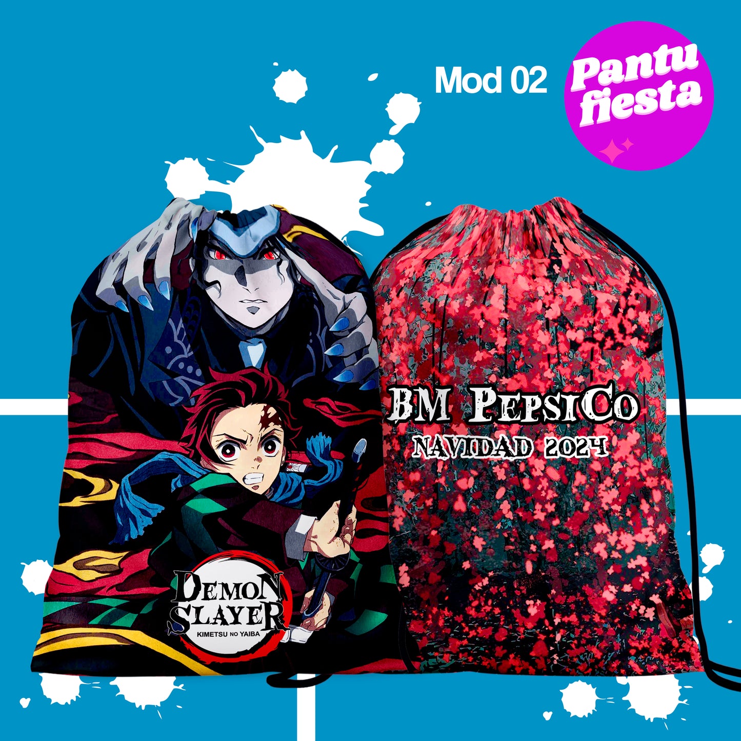 Bolo Dulcero Morralito Demon Slayer