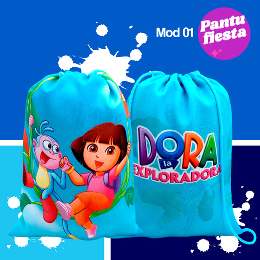 Bolo Dulcero Morralito Dora La Exploradora
