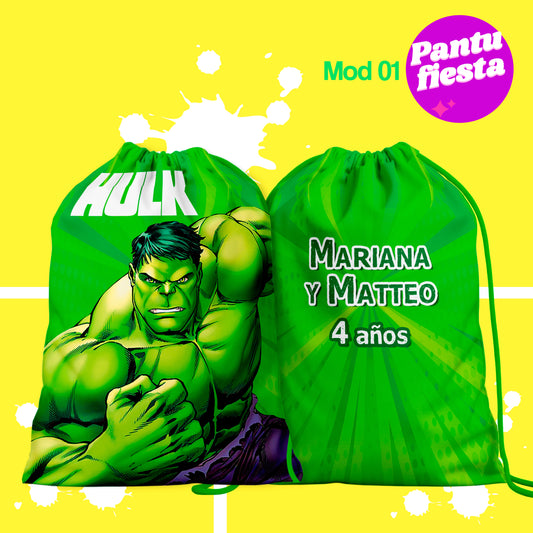 Bolo Dulcero Morralito Hulk