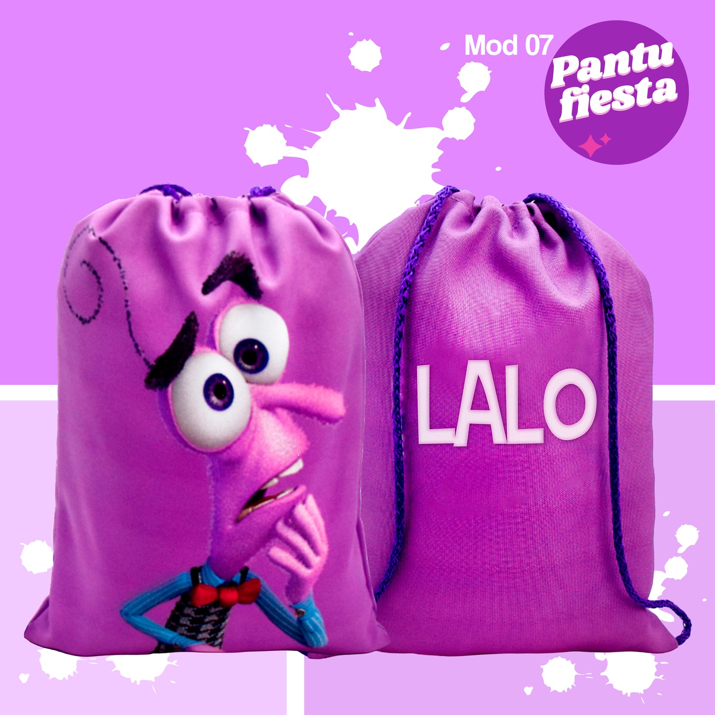 Bolo Dulcero Morralito Dulcero Intensamente