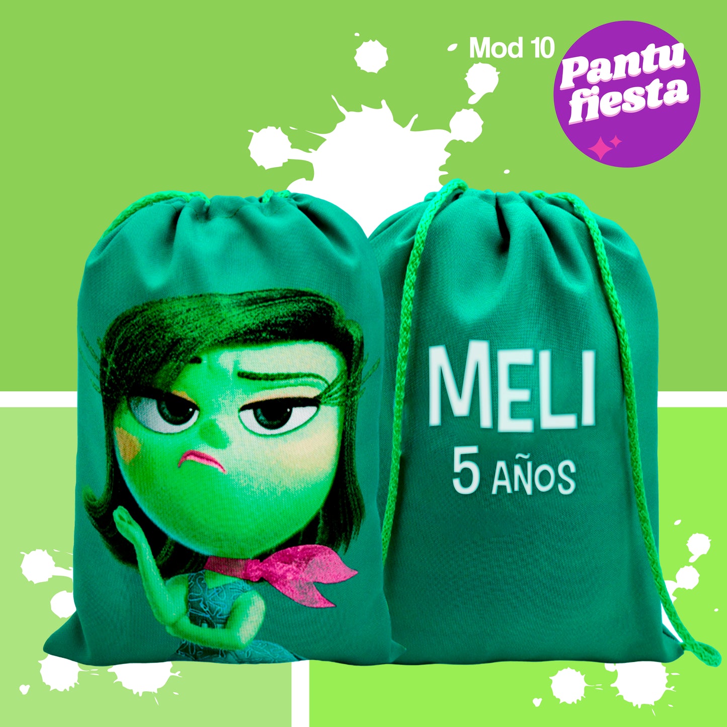 Bolo Dulcero Morralito Dulcero Intensamente