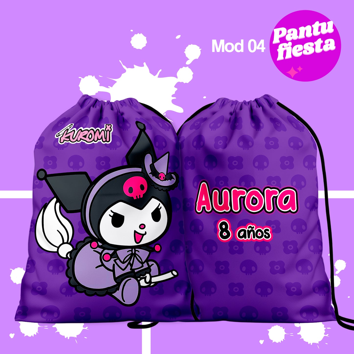 Bolo Dulcero Morralito Kuromi