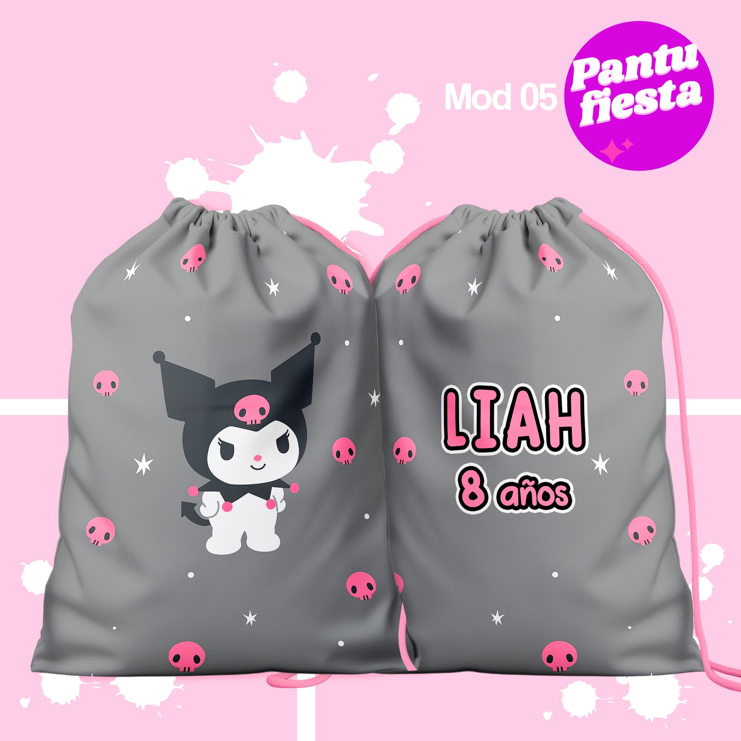 Bolo Dulcero Morralito Kuromi