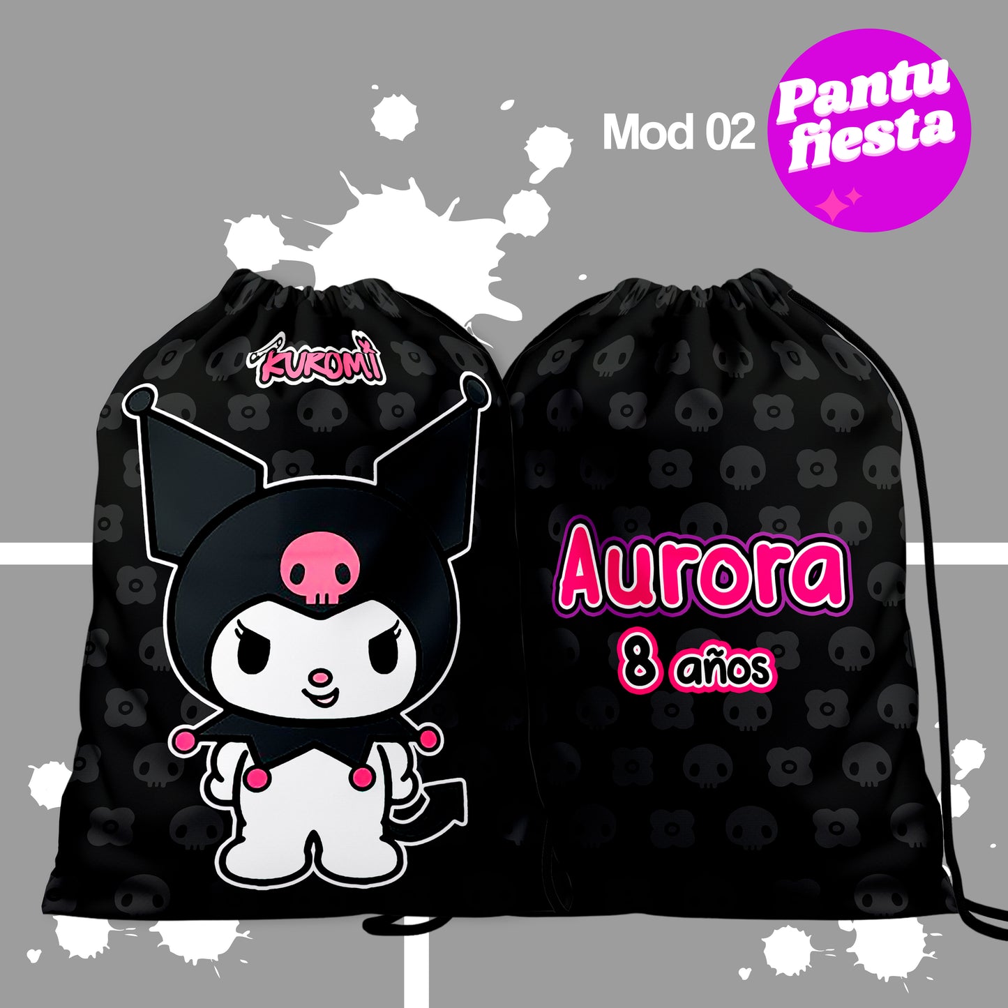 Bolo Dulcero Morralito Kuromi