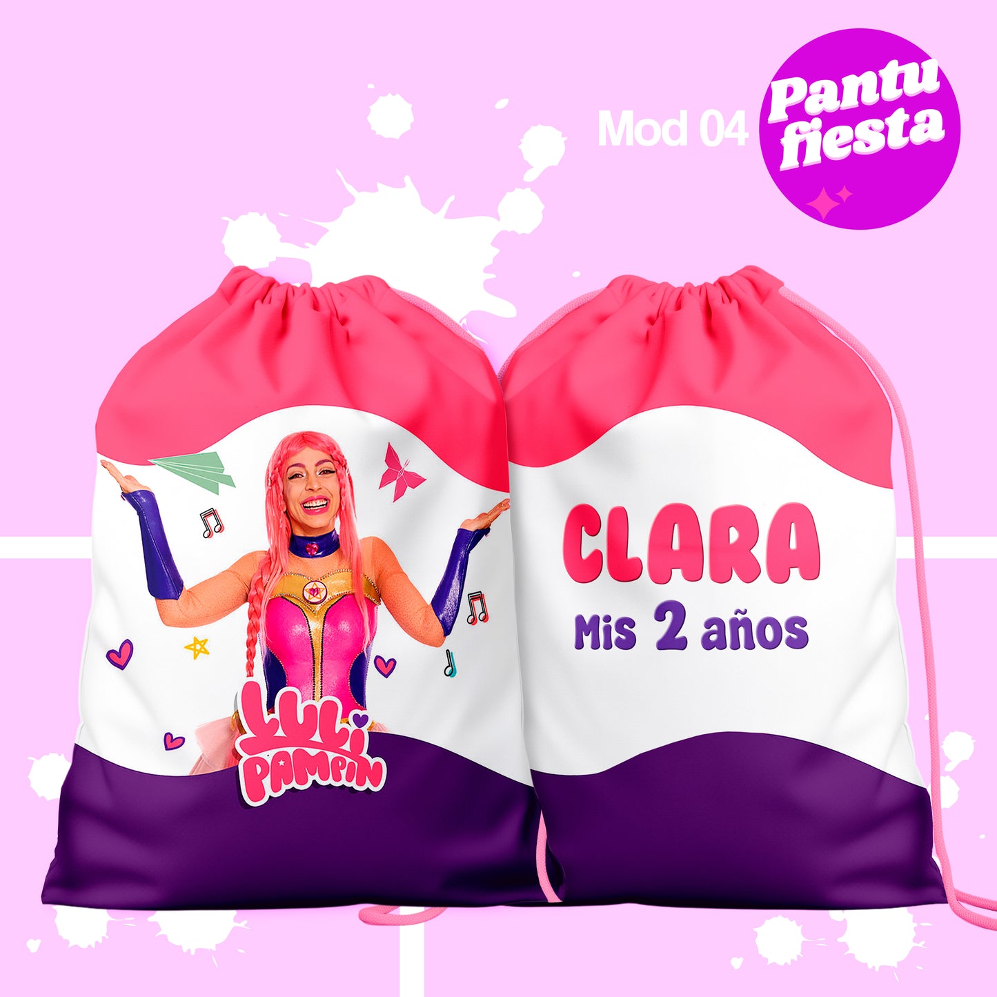 Bolo Dulcero Morralito Luli Pampin